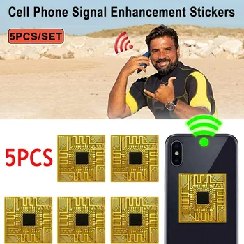 Наклейки для усиления сигнала, Усилитель сигнала телефона, наклейки для усиления сигнала мобильного телефона на открытом воздухе, кемпинг, наклейки для всех смартфонов