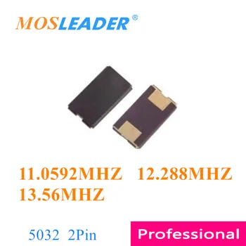 Mosleader 1000ШТ 2P 5032 11,0592 МГц 12,288 МГц 13,56 МГц 5 * 3,2 мм 11,0592 М 12,288 М 13,56 М Пассивный кварцевый генератор SMD Crystal
