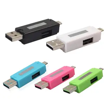Устройство для чтения карт памяти Micro USB TF/SD OTG Адаптер Cardreader USB2.0 Разъем-концентратор, конвертер, карта памяти, удлинитель для мобильного телефона