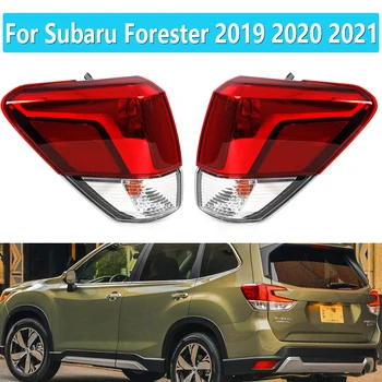 Автомобильный СВЕТОДИОДНЫЙ задний фонарь Для Subaru Forester 2019 2020 2021, Задний Тормозной Указатель поворота, стоп-сигнал, Автомобильные Аксессуары