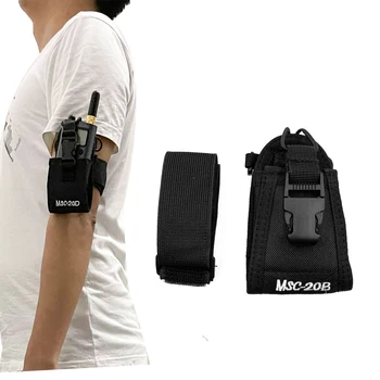 Регулируемая нейлоновая оболочка для переговорного устройства, повязка на руку, тактическая сумка, повязка на руку, нарукавник для многократного использования, тактическая сумка для рации
