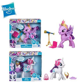 Hasbro My Little Pony Twilight Sparkle Spike Фигурки Модель Аниме kawaii Macaron Коллекция Хобби Детские игрушки Подарки на день рождения