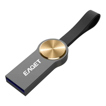 EAGET U80 64GB 32GB 16GB USB 3.0 Флэш-накопители Модные Высокоскоростные Металлические водонепроницаемые USB-накопители Бесплатная доставка