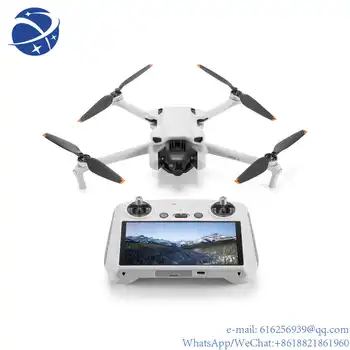 Mini 3 Drone Met Rc Smart Controller 51-минутная Максимальная Передача Видео 4K Hdr 12 км Передача Mini 3 Fly Meer Combo Dron Беспилотный летательный аппарат
