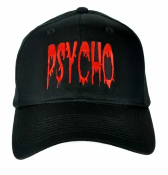 Бейсбольная кепка Psycho Horror с принтом Альтернативная одежда Snapback Классический фильм