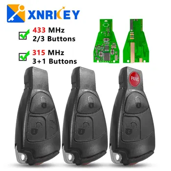 XNRKEY 2/3/4 Кнопки NEC Дистанционный Автомобильный Брелок 315/433 МГц для Mercedes Benz B C E ML S CLK CL 1996-2005 Полный Ключ