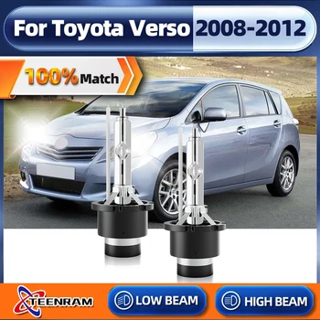 Супер Яркий 35 Вт Ксеноновые лампы для Передних Фар Conversion Kit 12 В Автомобильный Светильник Замена Для Toyota Verso 2008 2009 2010 2011 2012