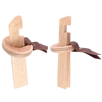 2 Упаковки Зажим для наконечника бильярдного кия, Зажим для подавления наконечника бильярдного кия для снукера, Инструмент для ремонта деревянной застежки