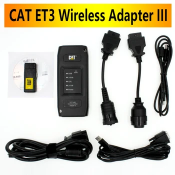 CAT ET3 Wireless Adapter III 2019A Инструмент Диагностики грузовика CAT3 Communication J1939 Поддержка Wi-Fi Подключения ET3 Сверхмощный Сканер
