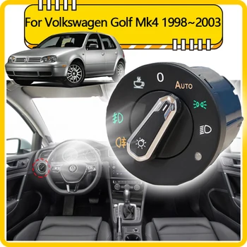 Для Volkswagen VW Golf 4 Mk4 Golf4 Town 1J 1998 ~ 2003 Автоматический Выключатель Фар Автомобильные Аксессуары Обновление автоматического Освещения Modificati