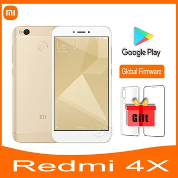 Мобильный телефон Xiaomi Redmi 4X, смартфон Googleplay 4000 мАч