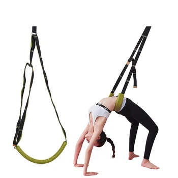 Веревка для воздушного Гамака для Йоги, Регулируемый Ремень для тренировки гибкости Йоги, Тренажер для упражнений на растяжку в тренажерном зале, Антигравитационный Инверсионный тренажер