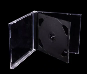 Для Двойных чехлов CD DVD Защитные Коробки Для хранения дисков Пластиковый чехол 10 шт./упак.