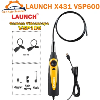 LAUNCH X431 VSP600 VSP-600 USB Автомобильный Бороскоп Инспекционная Камера 5,5 мм Водонепроницаемый 6 светодиодных Ламп VSP600 Видеоскоп Для X431 V/PAD V