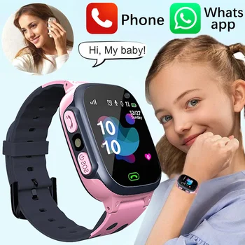 FEELING Детские часы Call Kids Умные часы для детей GPS SOS Водонепроницаемые Умные часы с отслеживанием местоположения SIM-карты Ребенка