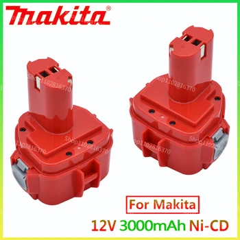 12V Makita PA12 3000mAh Ni-CD Аккумуляторные Батареи Сменная Батарея 12V Электроинструменты Bateria 1220 1222 1235 1233S 6271D