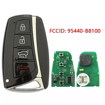 CN020226 Послепродажный 4-Кнопочный смарт-ключ Для Hyundai SantaFe 2015-2018 Пульты дистанционного управления 433 МГц PCF7952 95440-B8100 95440-2W500 SY5MDFNA433
