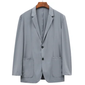 5864-Комплект мужских костюмов на осень и зиму, новая корейская модная деловая куртка для отдыха, мужская роскошная стильная куртка