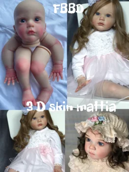 FBBD Artist Collection 24-дюймовый Reborn Baby Mattia 3D Skin Doll В Разобранном Виде Комплект Реалистичных Мягких На Ощупь Игрушек Для Детей