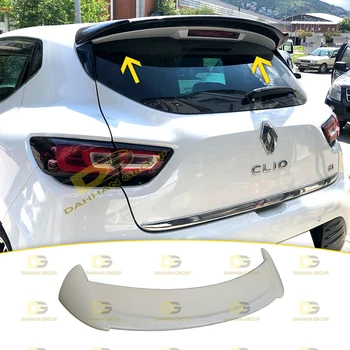 Renault Clio 4 2012-2019 Спортивный Задний спойлер на крыше, крыло, необработанный или окрашенный Высококачественный комплект из АБС-пластика Clio