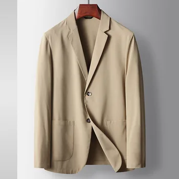 E1136-Мужской костюм, Повседневное свободное пальто, деловой, Повседневный