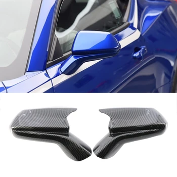 Крышка зеркала заднего вида автомобиля для Chevrolet Camaro 2016-2021 Зеркальная защита от дождя для бровей Корпус бокового зеркала для корпуса R2LC