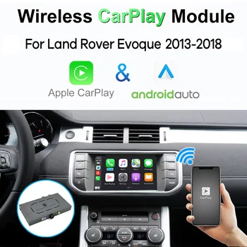 Беспроводной CarPlay для Land Rover Evoque Bosch 2013-2018 Android Auto Module Box Видеоинтерфейс Зеркальная ссылка