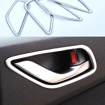 Для Mazda 6 Atenza Gj 2013 2014 2015 2016 2017 Хромированная Внутренняя Дверная Ручка С Защелкой Для Чаши, Накладка На Раму, Молдинг, Украшение