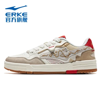 Обувь для настольной игры для влюбленных Hongxing Erke, мужская обувь, непревзойденная обувь с кленовым листом, повседневная спортивная обувь на толстой подошве