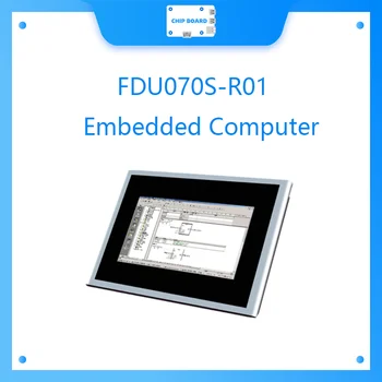 FDU070S-R01 Промышленный встраиваемый компьютер с плоским 7-дюймовым экраном, дополнительное программирование