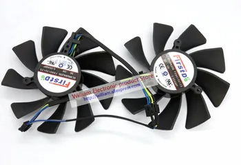 Новый Оригинальный вентилятор охлаждения видеокарты Sapphire XFX FX-797A/G XFX HD7950 HD7970 Vapor-X GHz Edition FD9015U12S DC12V 0.55A
