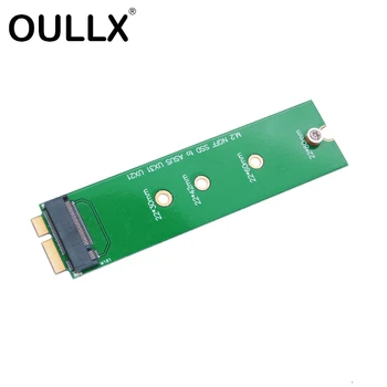 OULLX M.2 NGFF До 6 + 12Pin Для ASUS UX21A UX31A UX21E UX31E SSD Твердотельные накопители по протоколу Sata для ноутбука, карта-адаптер
