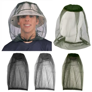 Рыболовная кепка для безопасного путешествия на открытом воздухе, Сетчатая Кепка для кемпинга, Противомоскитная сетка для защиты лица, шляпа от насекомых, чехол от насекомых