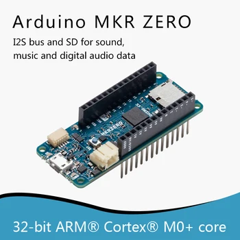 Микроконтроллер Arduino MKR ZERO Development board ABX00012 (шина I2S и SD для звука, музыки и цифровых аудиоданных)