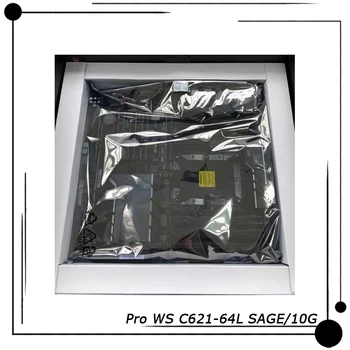 Материнская плата Pro WS C621-64L SAGE/10G для рабочей станции ASUS 3647 CEB, оснащенная двумя процессорами Intel 10G LAN 10 SATA M.2 USB 3.2 Gen 2
