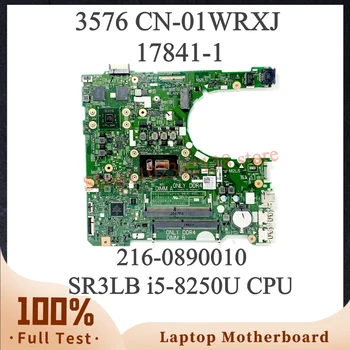 Материнская плата 1WRXJ 01WRXJ CN-01WRXJ Для ноутбука DELL 3576 Материнская плата 17841-1 216-0890010 с процессором SR3LB i5-8250U 100% Полностью Протестирована В порядке