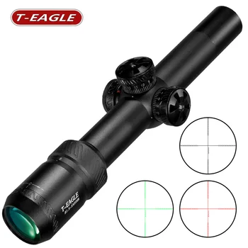 Прицел для охотничьего ружья TEAGLE R1.5-5X20IR, 30 мм, центр, HK, Красный, зеленый, Поперечная линия, Ударопрочный 800 г при 1000 циклах