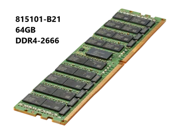 Новая Интеллектуальная память 815101-B21 64 ГБ 4Rx4 DDR4-2666 CL19 с регистрацией ECC PC4-21300 LRDIMM 288-Pin RAM для серверов H + P-E-ProLiant GEN10