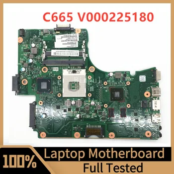 V000225180 Материнская плата Для Спутникового ноутбука Toshiba C655 C650 Материнская плата 6050A2452501-MB-A01 HM65 DDR3 100% Полностью Протестирована В Хорошем состоянии