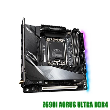 2 * DDR4 64GB LGA1700 Z690 Mini-ITX Настольная материнская плата Z690I AORUS ULTRA DDR4 для Gigabyte