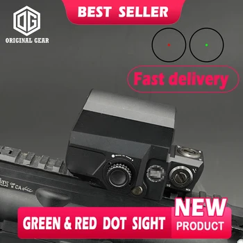 Sotac LCO Red Dot Sight Страйкбольный Прицел Оптический Прицел Reflex Прицел для винтовки 1MOA Зеленая и красная точка С Оригинальной маркировкой