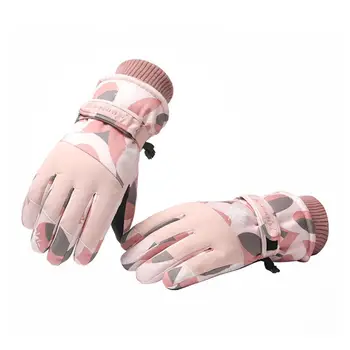 Отличные женские перчатки 2-в-1, Водонепроницаемые зимние спортивные женские Варежки, Лыжные перчатки, Лыжные перчатки 1 пара