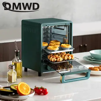 Вертикальная электрическая печь для выпечки DMWD 12L, Коммерческий бытовой прибор, Многофункциональная печь для курицы, тостер для пиццы, кухонная печь