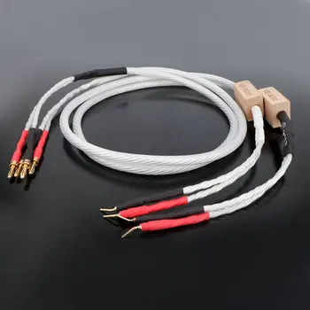 Аудиофильский кабель HiFi Nordost Odin серебристого цвета, штекер типа 