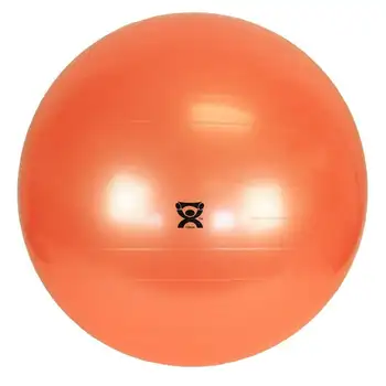 ® Надувной мяч для йоги для упражнений на устойчивость - Оранжевый - 48 дюймов (120 см)