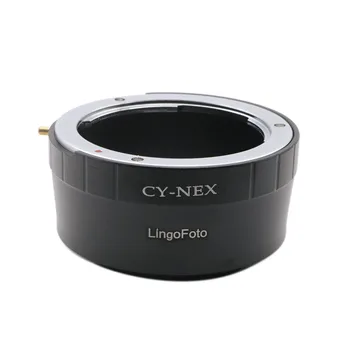 Переходное кольцо для крепления LingoFoto CY-NEX для объектива серии Contax/Yashica CY к камере Sony E-Mount
