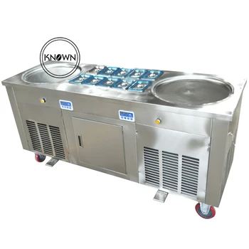 Новая льдогенератор, машина для фритюрницы для мороженого, машина для приготовления жареного мороженого (доставка морем)