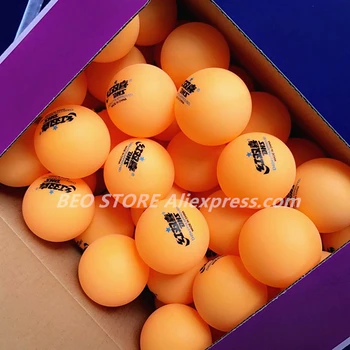 DHS мячи для настольного тенниса 30/60 шт оранжевый новый материал 1 звезда d40 + ABS мяч для настольного тенниса со швами 40 пластиковых поли шариков для пинг-понга