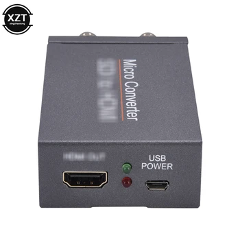 CCC HD 3G Video Micro Converter SDI to HDMI-совместимый Конвертер SDI-адаптеров с Автоматическим определением формата звука для камеры