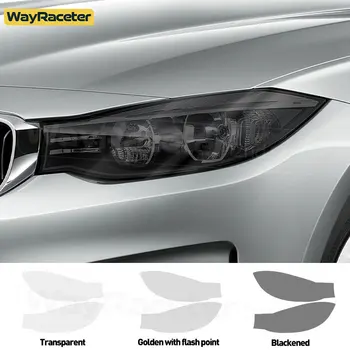 2 предмета, защитная пленка для автомобильных фар, виниловый прозрачный стикер TPU для BMW F34 3 Серии GT 2013-На Аксессуары